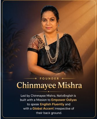 Chinmayee Mishra, Founder of NativEnglish
